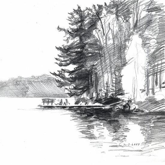 Shore of Kallavesi lake