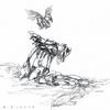 Bird, insect and fish